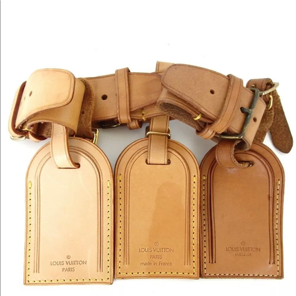 Louis Vuitton Luggage Tag & Handle Strap